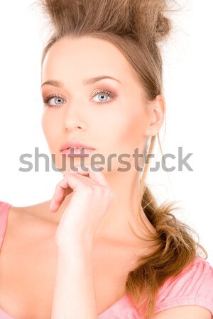 lovely woman Stock photo © dolgachov