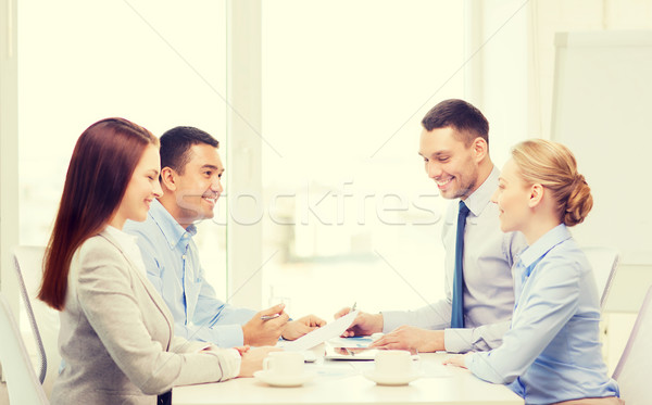 business team having meeting in office Stock photo © dolgachov