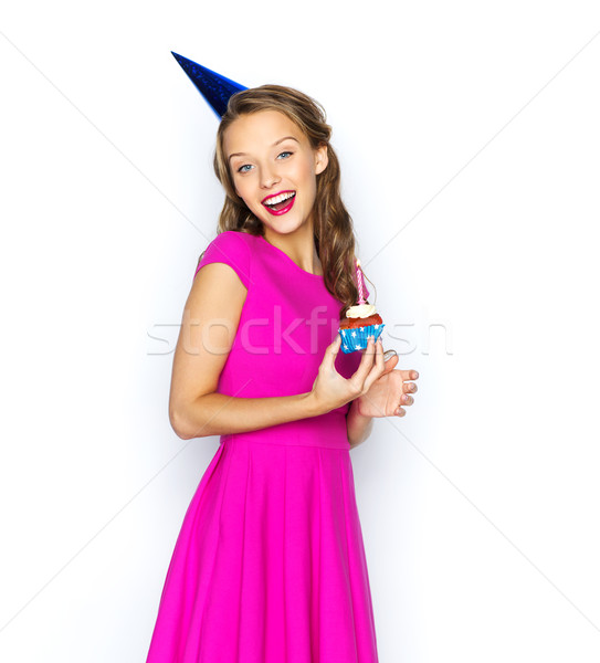 ストックフォト: 幸せ · 女性 · 十代の少女 · 歳の誕生日 · 人