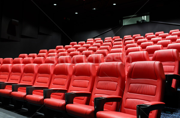 Film Theater leer Auditorium Unterhaltung Freizeit Stock foto © dolgachov