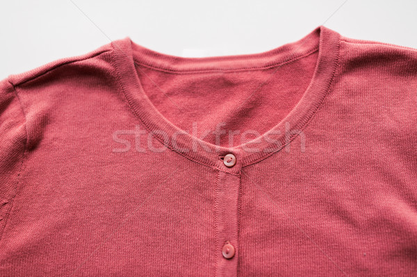 Sweter rozpinany odzież nosić moda obiektów Zdjęcia stock © dolgachov