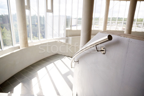 stair railings on staircase at public building Stock photo © dolgachov