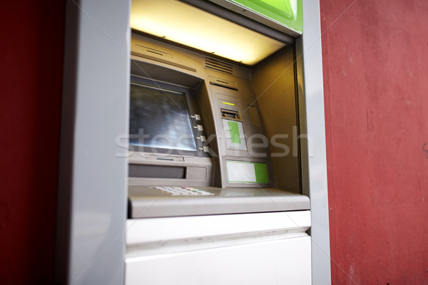 atm bank cash machine Stock photo © dolgachov