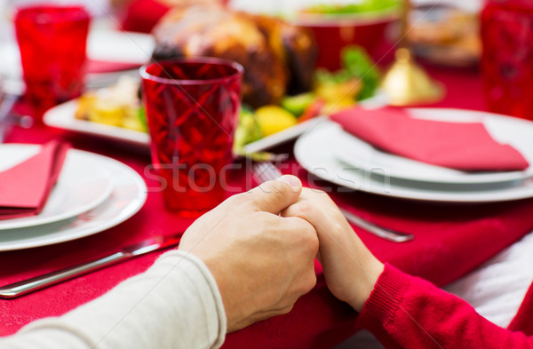 Foto d'archivio: Famiglia · Natale · cena · home · vacanze