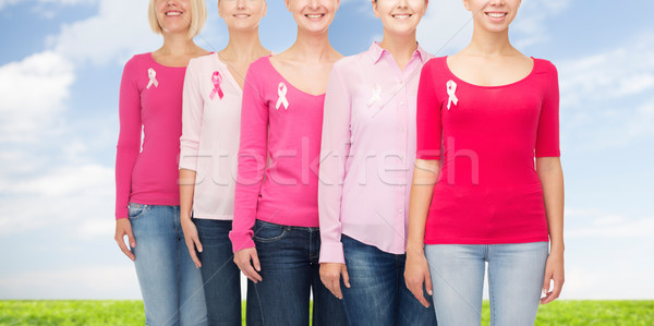 Kadın kanser farkında olma sağlık Stok fotoğraf © dolgachov
