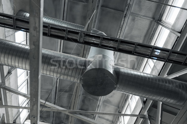 通風 管道 工廠 購物 行業 生產 商業照片 © dolgachov