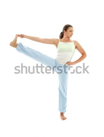 yoga standing #2 Stock photo © dolgachov