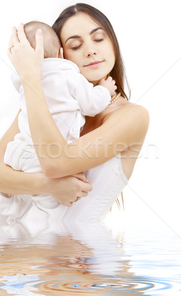 Elternschaft Bild glücklich Mutter Baby Junge Stock foto © dolgachov