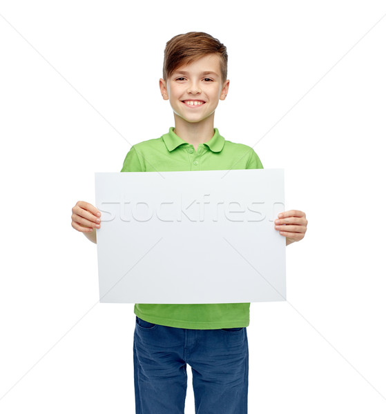 Tshirt blanche bord enfance [[stock_photo]] © dolgachov