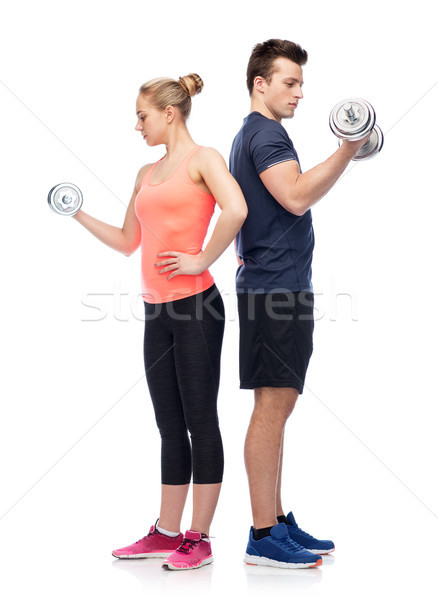 Stockfoto: Man · vrouw · sport · fitness · lifestyle