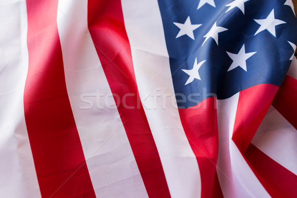 close up of american flag Stock photo © dolgachov