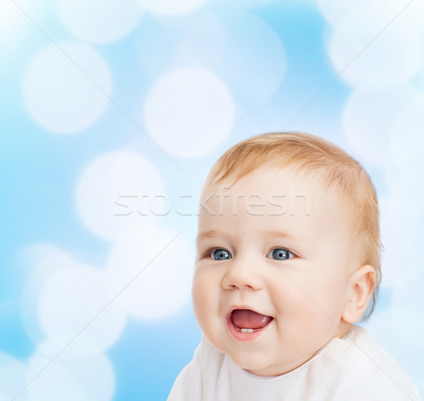 smiling little baby Stock photo © dolgachov