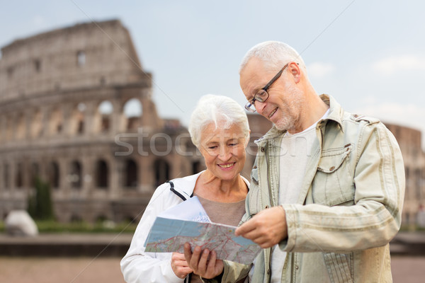 Stockfoto: Straat · familie · leeftijd · toerisme · reizen