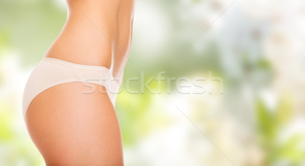 Delgado mujer caderas ropa interior Foto stock © dolgachov