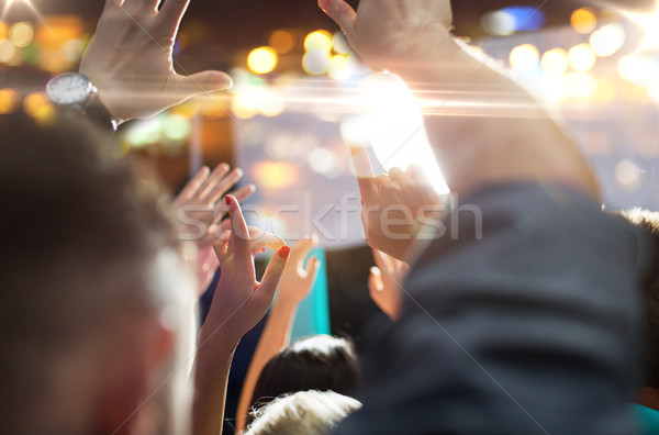 Stock foto: Glückliche · Menschen · Konzert · Nachtclub · Party · Feiertage