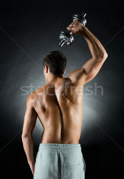 Foto stock: Joven · deporte · formación · personas