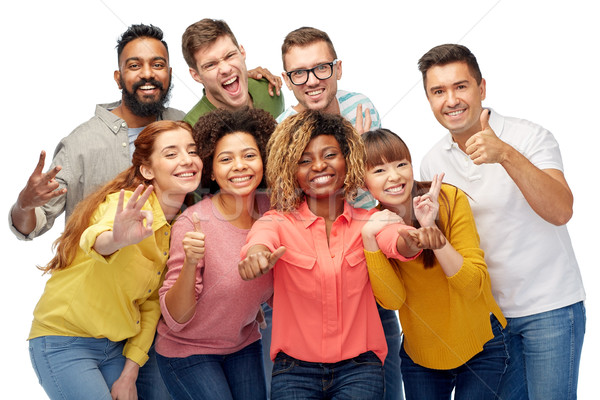 Foto d'archivio: Internazionali · persone · gruppo · diversità · gara