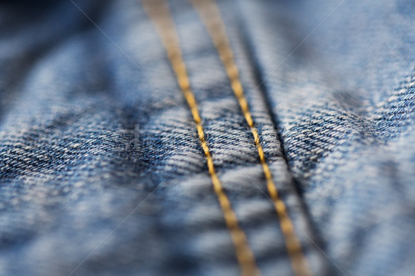 Denim jeans vestiti indossare moda Foto d'archivio © dolgachov