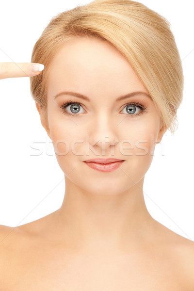 beautiful woman Stock photo © dolgachov