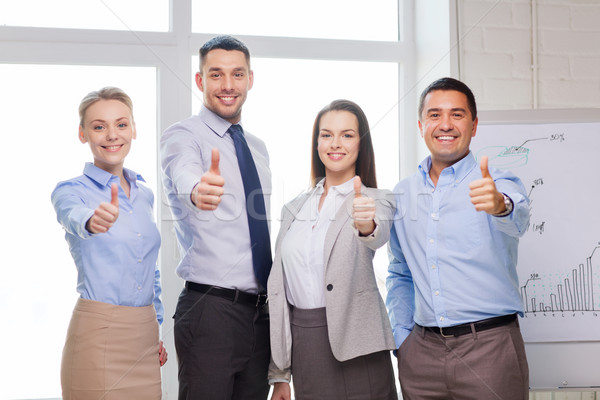 Stockfoto: Business · team · tonen · kantoor · succes · business