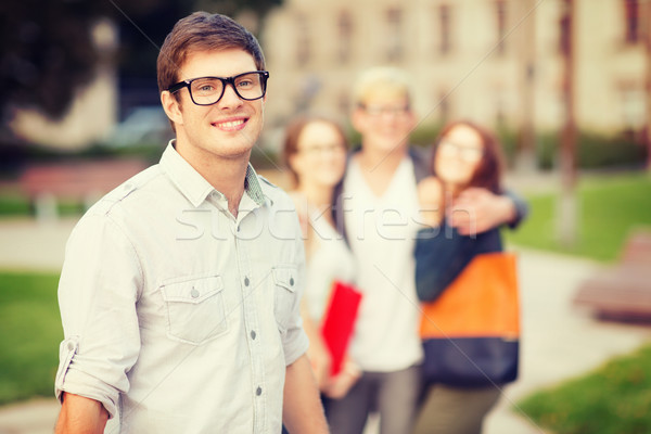 Teenager Klassenkameraden zurück Sommer Feiertage Bildung Stock foto © dolgachov