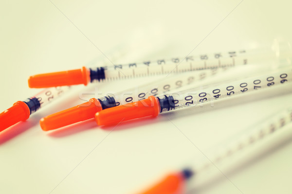 Insuline table médecine diabète [[stock_photo]] © dolgachov