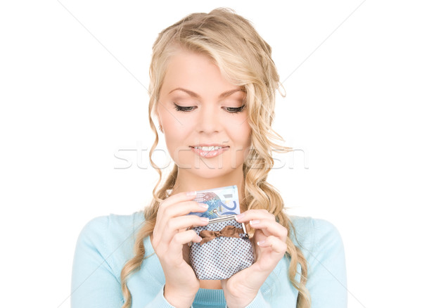 商業照片: 女子 · 錢包 · 錢 · 圖片 · 紙 · 面對