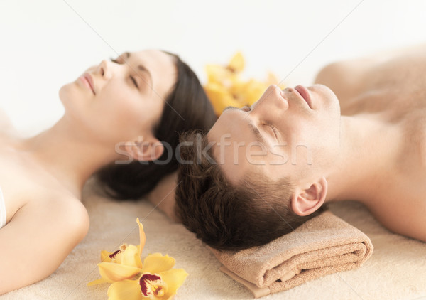 Zdjęcia stock: Para · spa · opieki · zdrowotnej · piękna · zdjęcie · salon