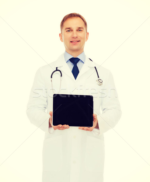 ストックフォト: 笑みを浮かべて · 男性医師 · 薬 · 職業 · 医療