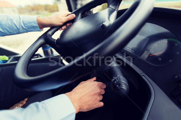 [[stock_photo]]: Pilote · bus · transport · transport · tourisme