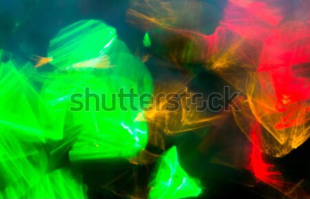 colorful night lights bokeh over dark background Stock photo © dolgachov