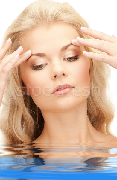 beautiful woman Stock photo © dolgachov