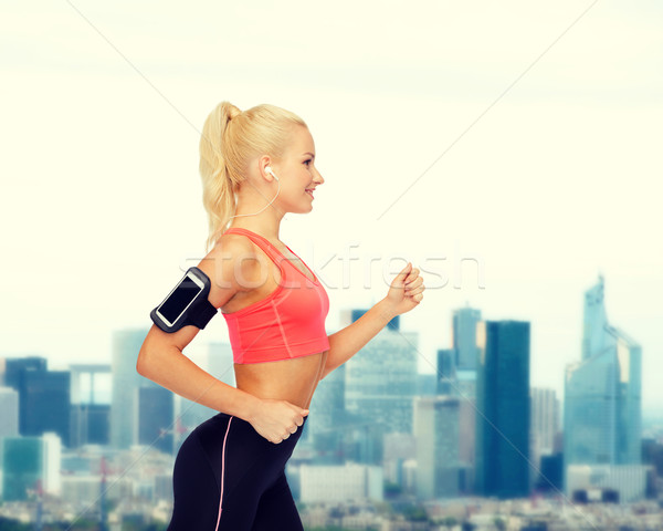 Foto stock: Mulher · corrida · esportes