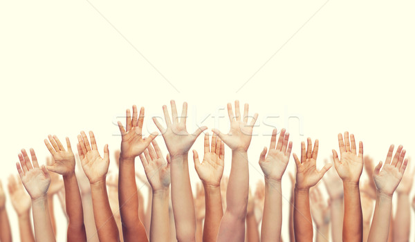 human hands waving hands Stock photo © dolgachov