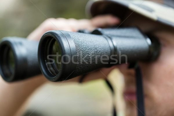 Asker avcı avcılık savaş ordu Stok fotoğraf © dolgachov