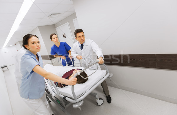 Femme hôpital urgence profession personnes [[stock_photo]] © dolgachov