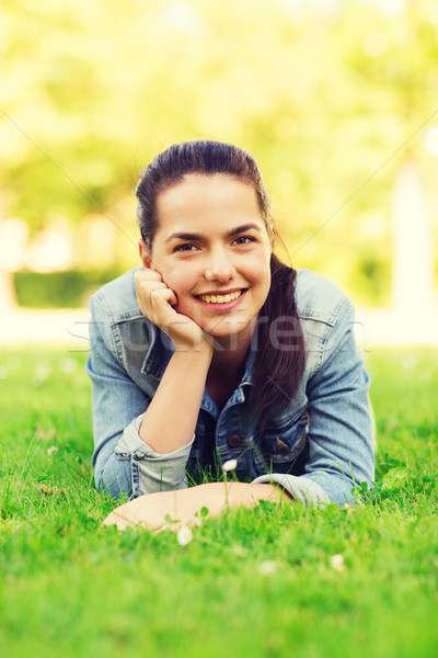 Zâmbitor iarbă stil de viaţă vacanta de vara timp liber Imagine de stoc © dolgachov