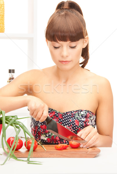 housewife Stock photo © dolgachov