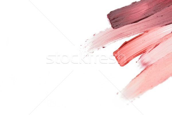 Lippenstift Probe Kosmetik Make-up Schönheit Stock foto © dolgachov
