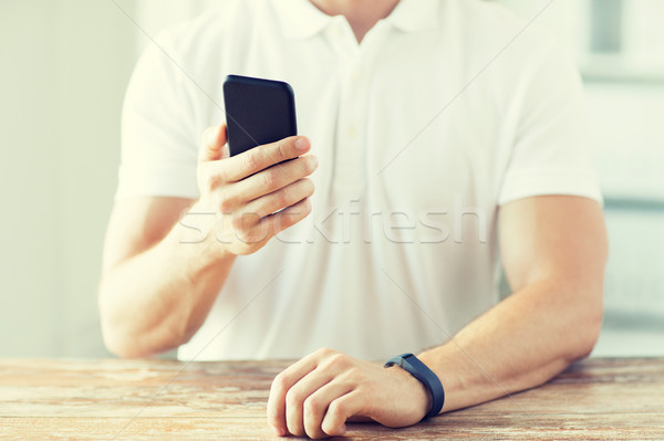 Stockfoto: Man · horloge · business · technologie