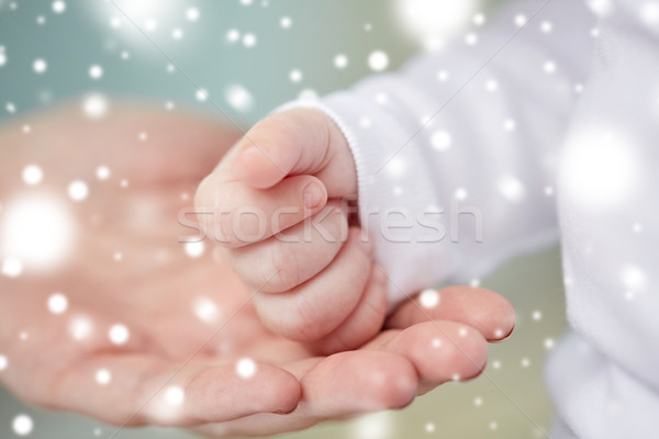 матери ребенка рук семьи Сток-фото © dolgachov