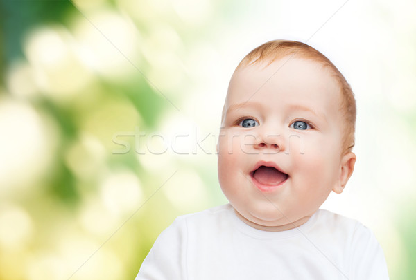 smiling little baby Stock photo © dolgachov