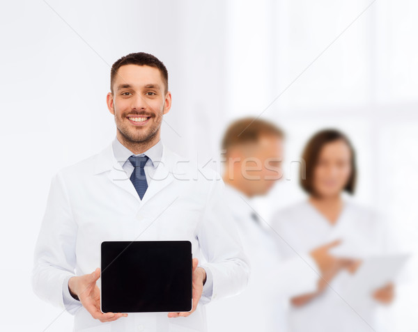 Sorridere medico di sesso maschile medicina professione sanitaria Foto d'archivio © dolgachov