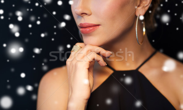 Imagine de stoc: Femeie · frumoasa · diamant · bijuterii · oameni · lux