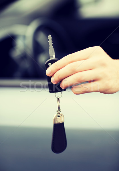 [[stock_photo]]: Homme · à · l'extérieur · transport · propriété · voiture