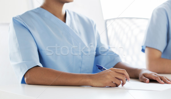 医師 メモを取る 病院 教育 職業 ストックフォト © dolgachov