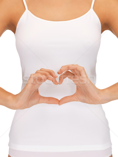 form of heart shaped Stock photo © dolgachov