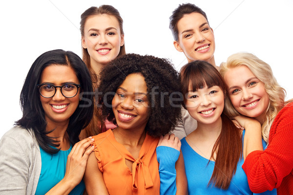 Zdjęcia stock: Międzynarodowych · grupy · szczęśliwy · kobiet · różnorodności