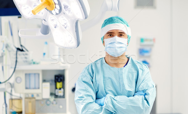 surgeon in operating room at hospital Stock photo © dolgachov