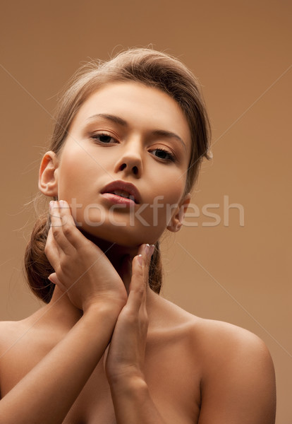 beautiful woman Stock photo © dolgachov